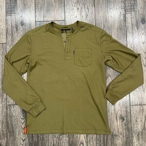 Harley-Davidson Olive Long Sleeve Henley